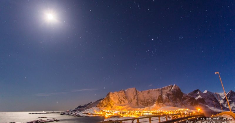 Ist es in Norwegen im Winter immer dunkel?