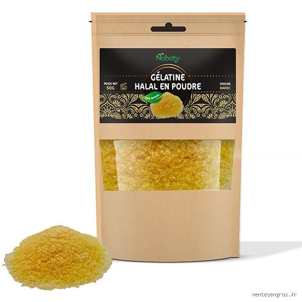 Où trouver de la gélatine halal ?