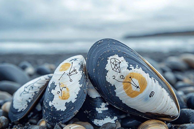 Pourquoi des moules jaunes ou blanches ?