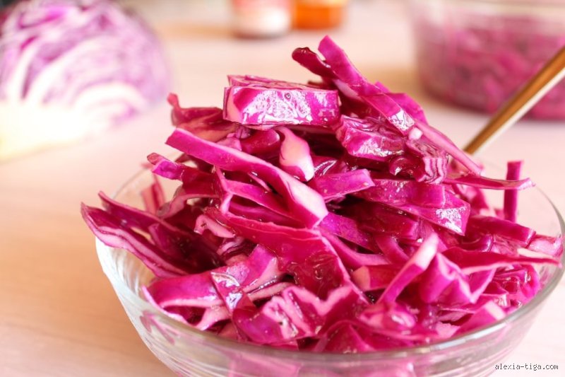 Pourquoi mettre du vinaigre dans le chou rouge ?