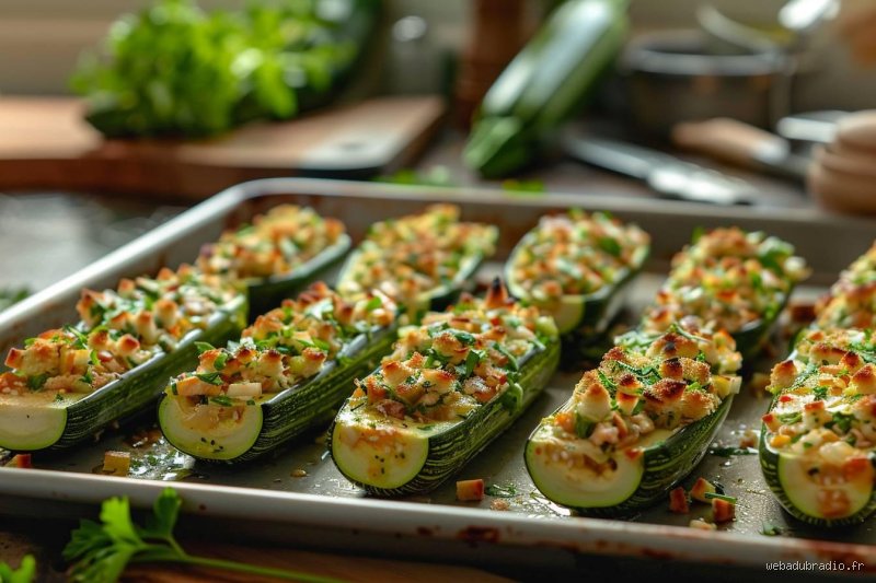 Puis-je congeler des courgettes farcies ?