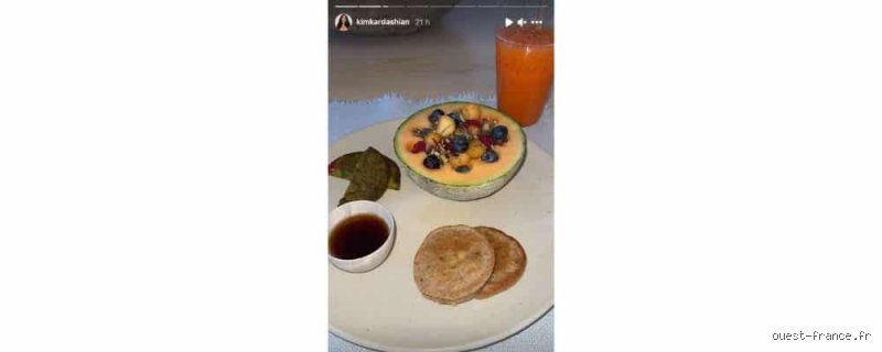 Que mange Kim Kardashian au petit-déjeuner ?