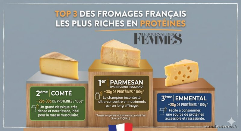 Quel est le meilleur fromage pour les protéines et la perte de poids ? Enquête au rayon frais