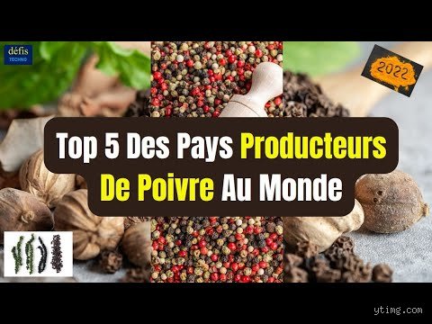 Quel pays consomme le plus de poivre ?