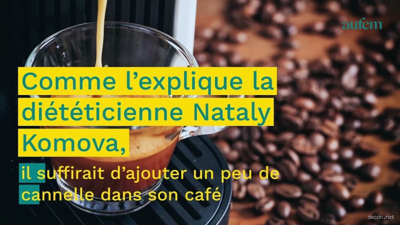 Quelle épice mettre dans le café pour perdre du poids ?