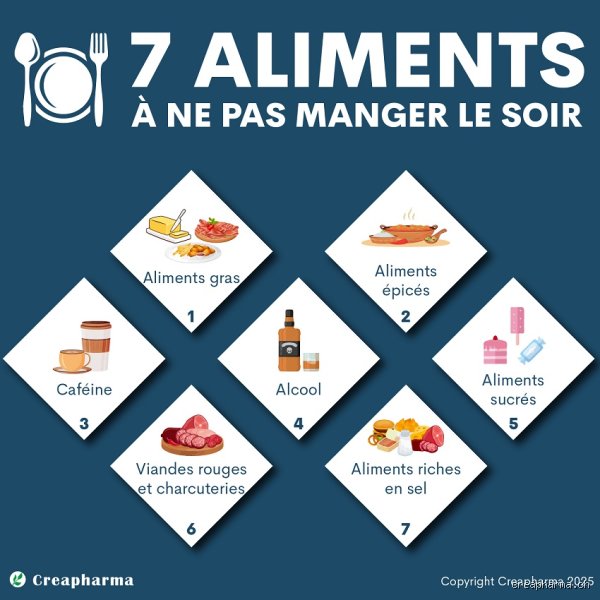 Quels sont les 10 aliments à éviter de manger le soir pour retrouver enfin un sommeil profond et réparateur ?