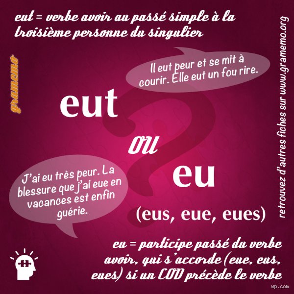 Pourquoi cette hésitation constante entre a-t-elle eu ou a-t-elle eue dans nos écrits quotidiens ?