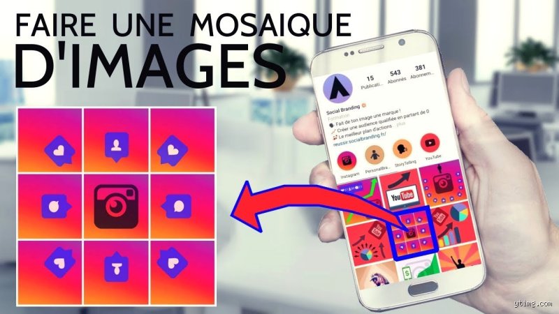 Comment faire une mosaïque de photos Instagram pour transformer votre profil en véritable galerie d'art numérique ?