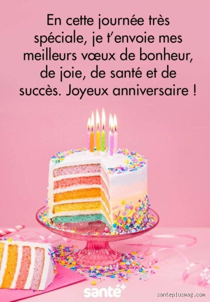 Quel est le plus beau message d'anniversaire ?