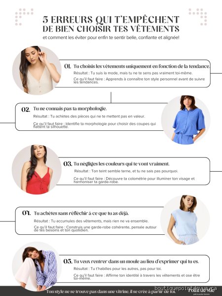 Quelles sont les 3 erreurs qui t'empêchent de bien t'habiller et comment reprendre le contrôle sur votre allure dès demain