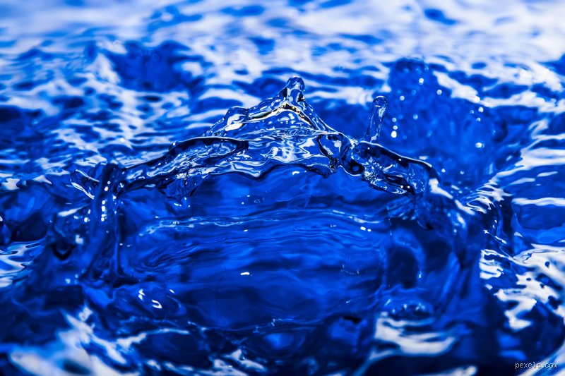 C'est quoi l'eau bleue ?