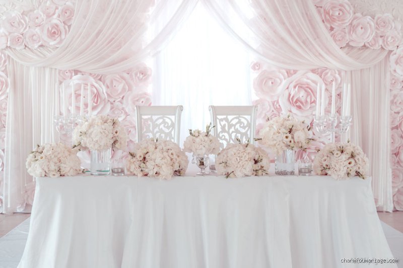 Comment faire sa table d'honneur pour un mariage inoubliable sans stresser