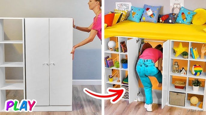 Comment puis-je faire facilement une cachette secrète dans ma chambre ?