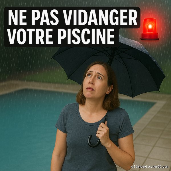 Faut-il vider sa piscine quand il pleut ? Les risques cachés d'une mauvaise décision