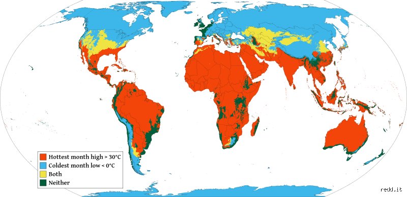 Où dans le monde fait-il plus de 25 degrés ? Le guide ultime des destinations pour fuir la grisaille