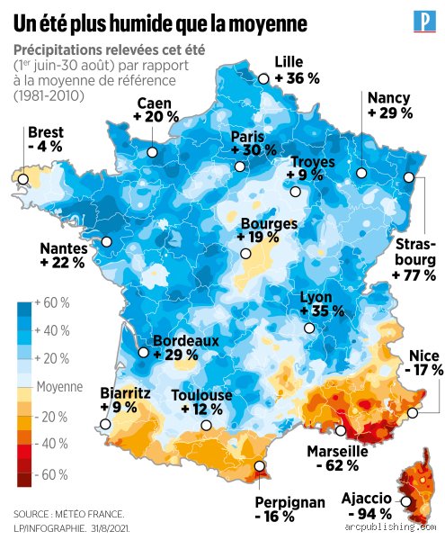 Où fait-il le moins chaud l'été en France pour échapper aux canicules et retrouver enfin un sommeil réparateur ?