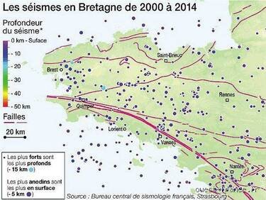 Où se trouve la faille sismique en Bretagne ? Tout ce qu’il faut savoir sur les cicatrices géologiques de l’Armorique