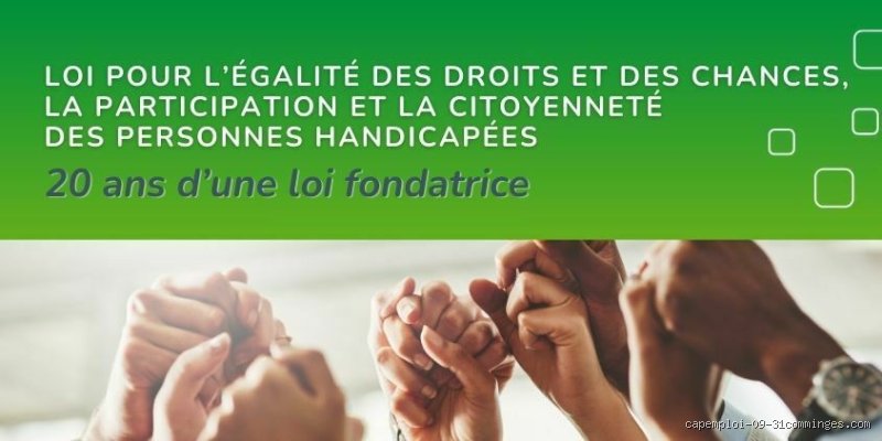 Que prévoit la loi de 2010 sur l'égalité des chances pour les personnes handicapées : un tournant pour l'accessibilité ?