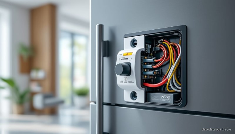 Quel disjoncteur pour le frigo : le choix essentiel pour éviter les pannes