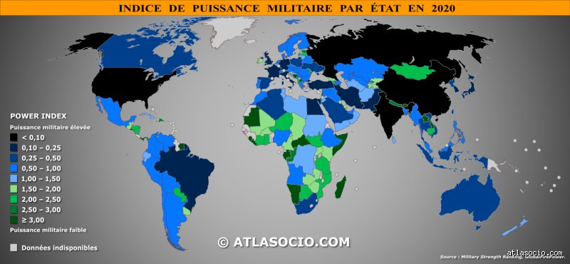 Quel est le pays le plus faible militairement ? Radiographie des nations sans défense à l'heure des tensions mondiales