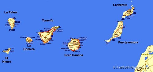 Quelle est l'île des Canaries la plus ensoleillée pour vos vacances : le guide définitif basé sur les données météo