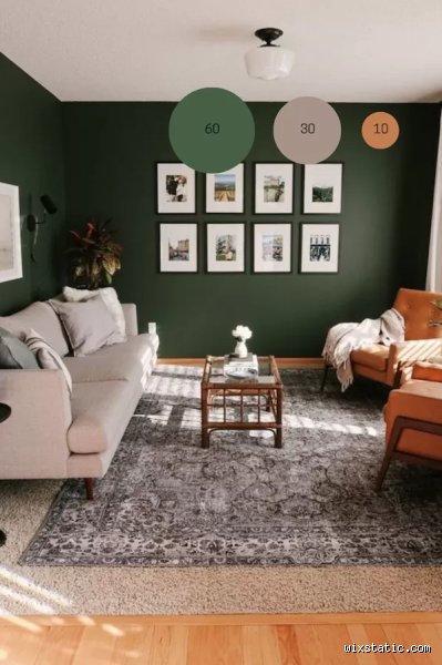 Quelle est la règle des 60-30-10 ? Le secret des décorateurs pour équilibrer les couleurs d'une pièce