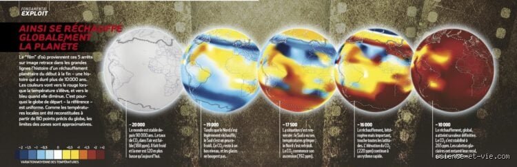 Quelle était la température sur Terre il y a 20.000 ans ? Le froid glacial du Dernier Maximum Glaciaire décrypté