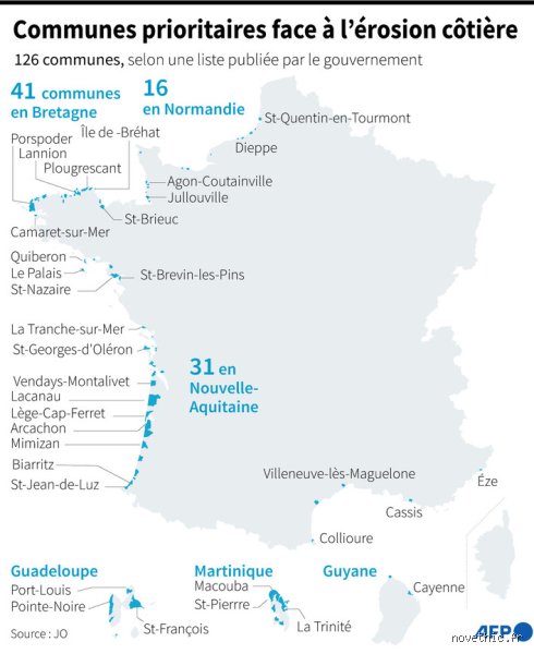 Quelles sont les villes françaises les plus menacées par le réchauffement climatique ?