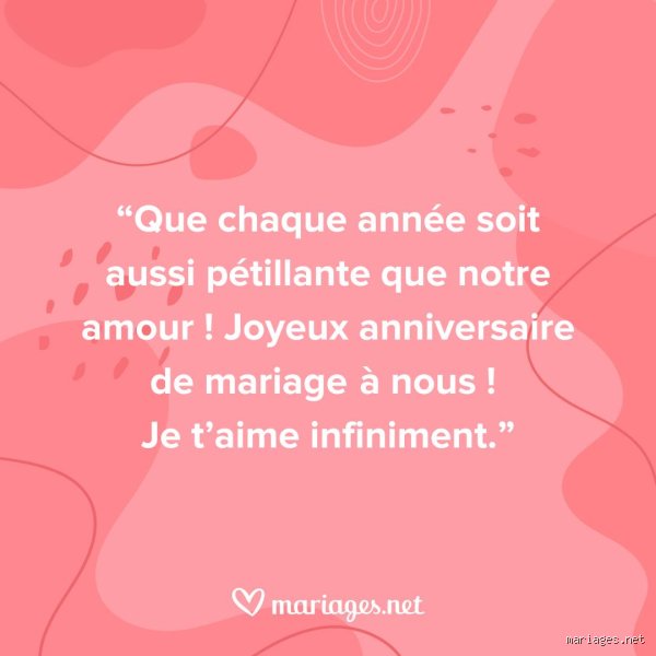 Comment souhaiter un joyeux anniversaire de mariage à son mari ?