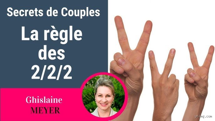 Que signifie la règle du 2-2-2-2 en matière de mariage pour sauver son couple du divorce ?