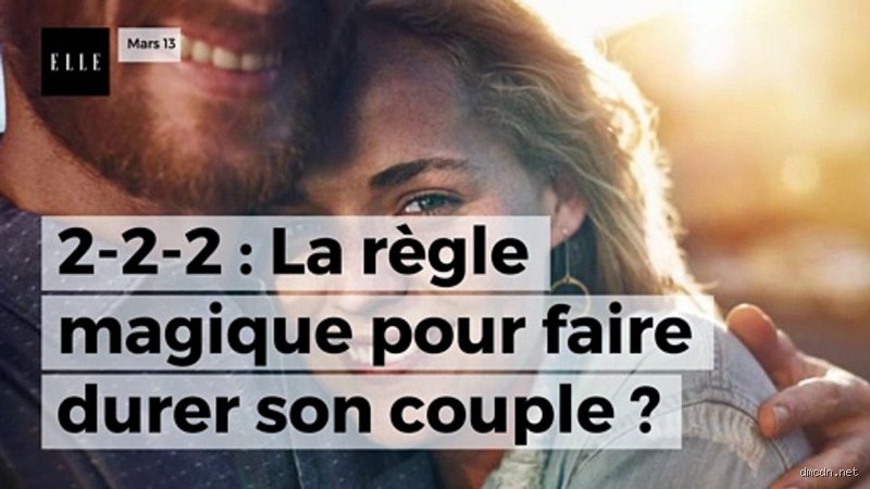Quelle est la règle 2-2-2 pour un couple et comment ce concept viral peut-il sauver votre relation de la routine ?