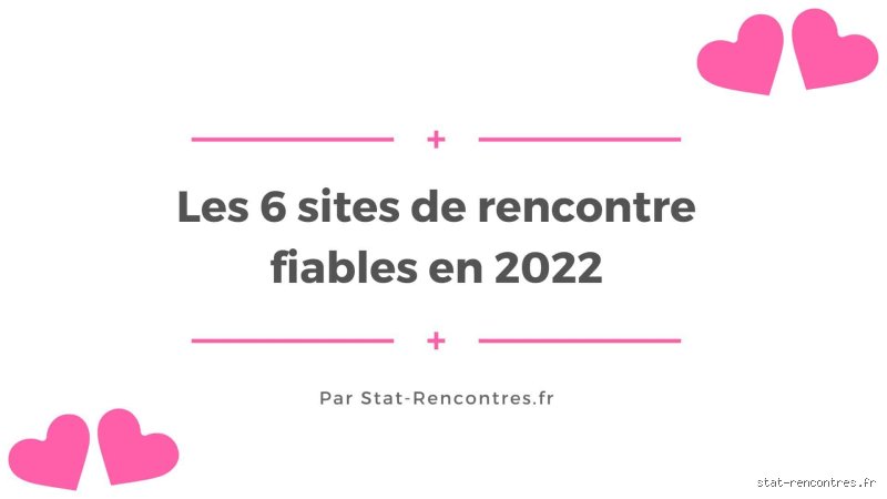 Quels sont les sites de rencontre fiables ?