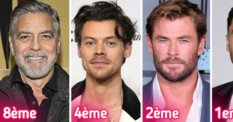Qui sont les 10 hommes les plus séduisants ? Le classement ultime des visages qui redéfinissent la beauté masculine actuelle