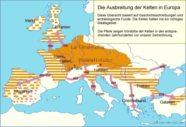 Was weiß man über die Kelten?