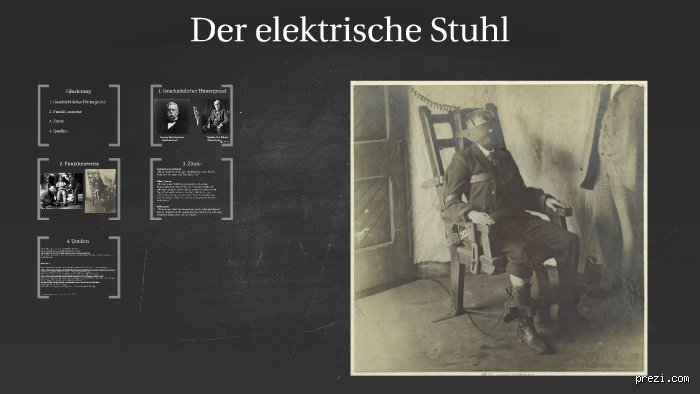 Wie schmerzhaft ist der elektrische Stuhl?