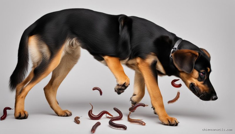 Pourquoi un chien a des vers ?