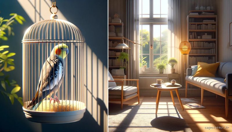Où placer la cage d'un oiseau ? Guide expert de l'emplacement idéal