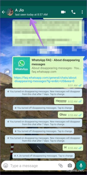 Wann verschwinden Chats bei WhatsApp?