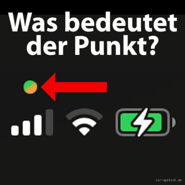 Der mysteriöse Punkt auf der App: Was dieser kleine Kreis wirklich bedeutet