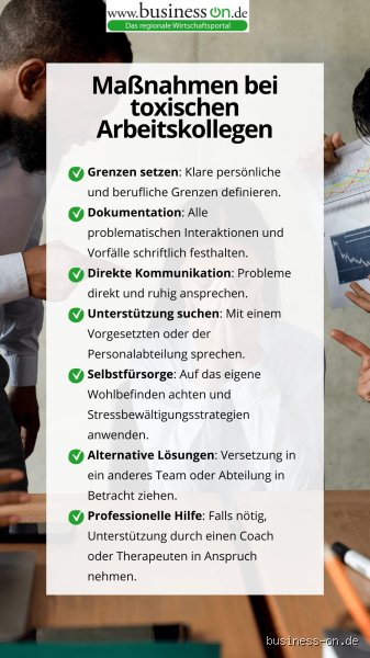 Was sind toxische Arbeitskollegen?