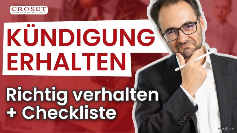 Wie geht es nach der Kündigung weiter?