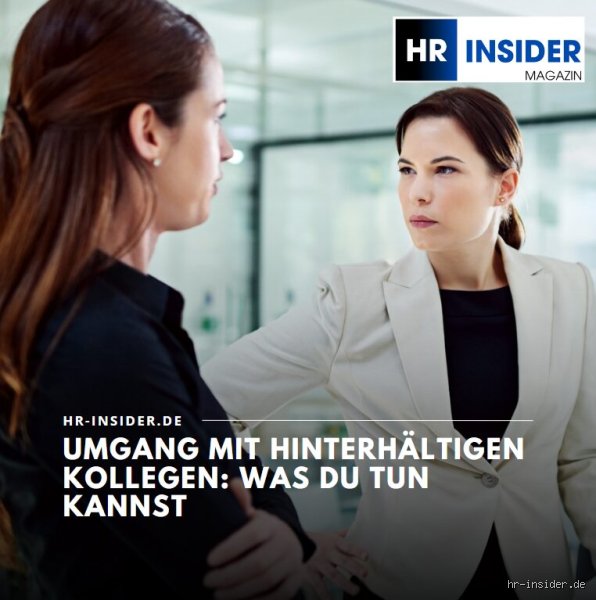 Hinterhältige Kollegen? So konterst du clever!