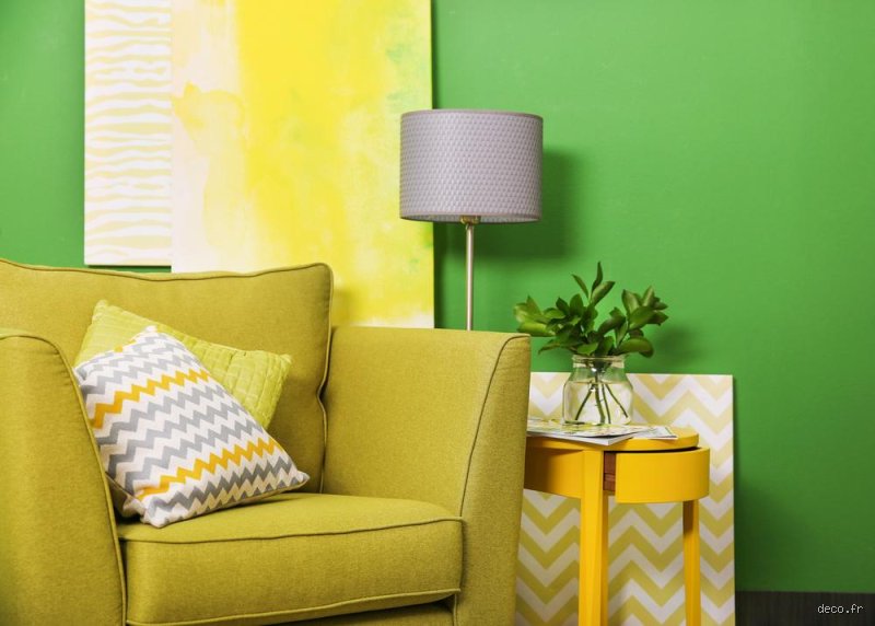Quelle couleur se marie bien avec le vert ?