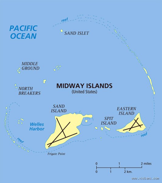 L'Île de Midway : Perdue au Milieu de Nulle Part... Ou Presque !