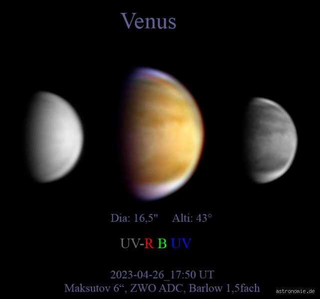 Wann sieht man die Venus 2023?