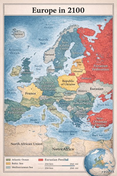 À quoi ressemblera l’Europe en 2100 ? Entre forteresse climatique, déclin démographique et métamorphose géopolitique totale