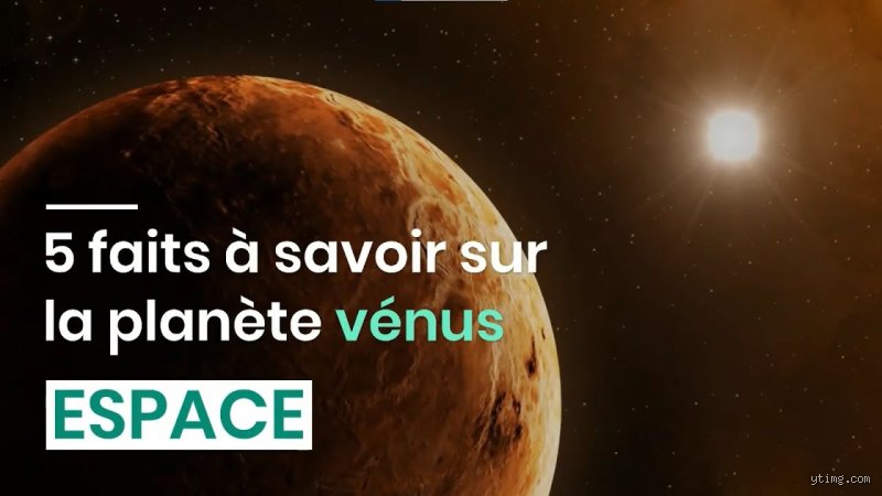Comment savoir si c'est Vénus ?
