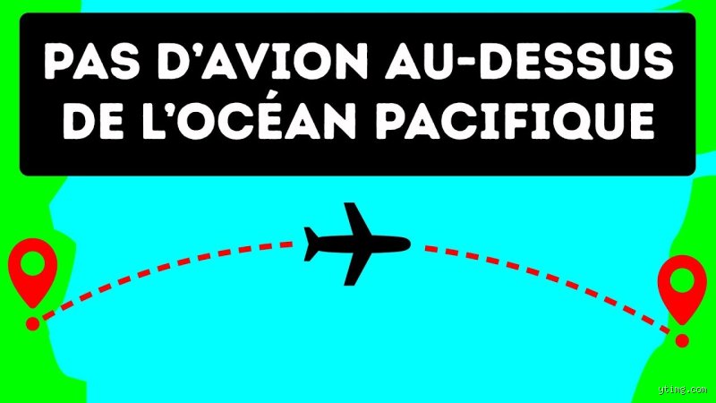 Pourquoi les avions ne traversent-ils pas l'océan Pacifique : la vérité derrière les courbes du ciel