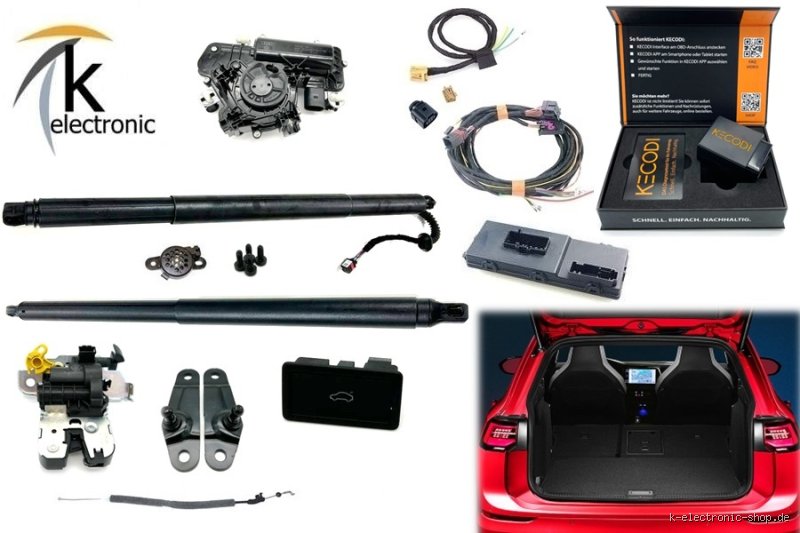 Hat der Golf 8 eine elektrische Heckklappe?