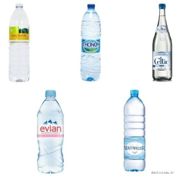 Quelle est la différence entre l'eau Evian et l'eau Volvic : le duel au sommet des minérales françaises